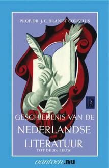 Geschiedenis van de Nederlandse literatuur tot de 20e eeuw - Boek J.C. Brandt Corstius (9031503924)