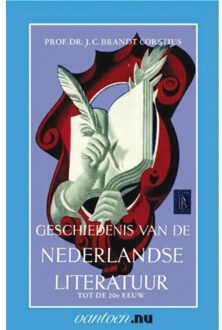 Geschiedenis van de Nederlandse literatuur tot de 20e eeuw - Boek J.C. Brandt Corstius (9031503924)