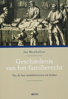 Geschiedenis van het familierecht - eBook Jos Monballyu (9033479974)
