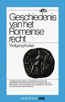 Geschiedenis van het Romeinse recht - Boek W. Kunkel (9031507067)