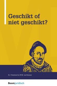 Geschikt of niet geschikt? - Boek Rick Verschoof (9462904766)