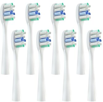 Geschikt Tandenborstel Heads 12Pcs Vervanging Voor Usmile Y1/U1/U2 Roze Smart Elektrische Tand Schoon Vervangen Borstel heads Dental 8stk-A