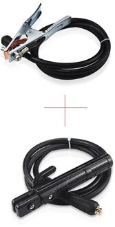 Geschikt Voor 100A-200A Lasmachine 16 Vierkante Lassen Accessoires Lassen Equipment'hand Houder En Lassen Ground Clamp Combination