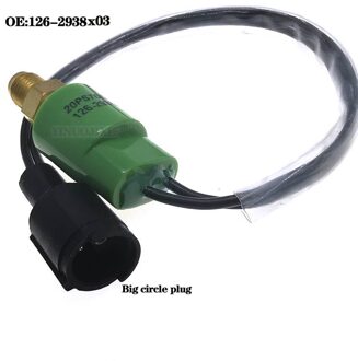 Geschikt Voor CAT312 320B Cd Distributeur Automatische Gasklep Stationair Toerental Drukschakelaar Sensor 106-0179 106-0180 126-2938