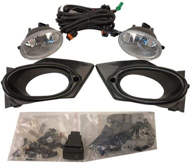 Geschikt Voor Honda Fit Jazz Sport Voorbumper Fog Lamp Met Schakelaar Draad Groep Mistlamp Frame lamp H11 12 V 55 W