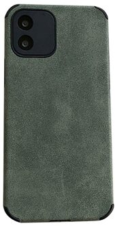 Geschikt Voor Iphone 12 Mobiele Telefoon Case All Inclusive Voor IPhone12 Lederen 12 Lederen Mobiele Telefoon Case groen