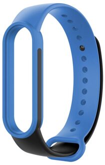 Geschikt Voor Mi Band 6 Band Kleur Bijpassende Vervanging Sport Polsband M6 Smart Horloge Armband Vervanging Tpu Solid Strap F