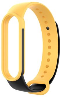 Geschikt Voor Mi Band 6 Band Kleur Bijpassende Vervanging Sport Polsband M6 Smart Horloge Armband Vervanging Tpu Solid Strap
