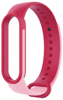 Geschikt Voor Mi Band 6 Band Kleur Bijpassende Vervanging Sport Polsband M6 Smart Horloge Armband Vervanging Tpu Solid Strap