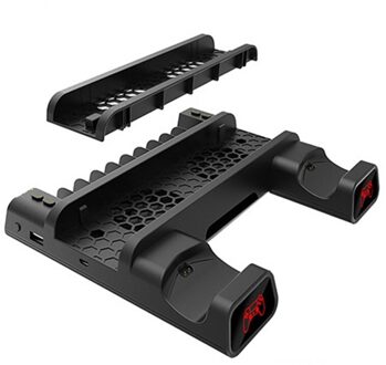 Geschikt Voor PS4, Pro, Slanke Gastheer Multifunctionele Cooling Base Charging Base 3 In 1 Dual Base Laadstation