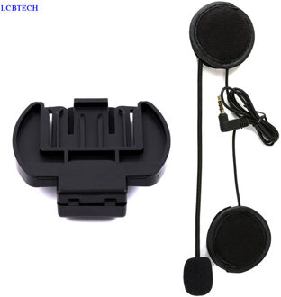 Geschikt voor V6V4 en V6 Pro universele Bluetooth moto helm intercom accessoires helm clip beugel 3.5 interface moto headset