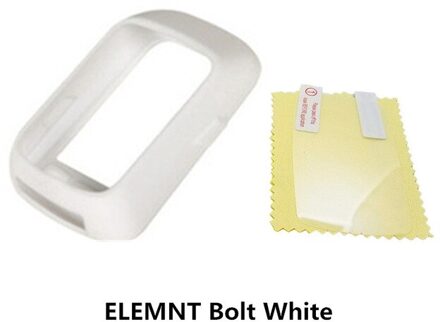 Geschikt Voor Wahoo Elemnt Bolt Gps Universele Fiets Siliconen Case/Screen Protector/Computer Case Voor Wahoo Elemnt bouten ELEMNT Bolt wit