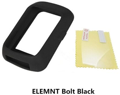 Geschikt Voor Wahoo Elemnt Bolt Gps Universele Fiets Siliconen Case/Screen Protector/Computer Case Voor Wahoo Elemnt bouten ELEMNT Bolt zwart