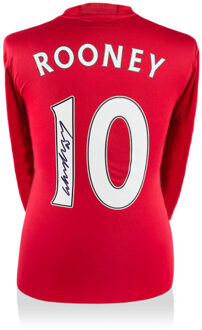 Gesigneerd Wayne Rooney Manchester United Shirt Thuis 2016-2017