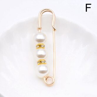 Gesimuleerde Pearl Broche Pins Jurk Trui Decoratieve Rhinestone Vrouwen Mannen Grote Grote Kralen Gesp Pin Sieraden Accessoires F