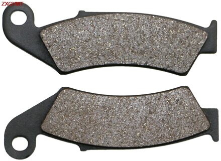 Gesinterde Remblokken Set Voor Honda Nx 250 NX250 1988 - 1990 Voor Achter Schoen Drum 90 88 89 koolstof voorkant