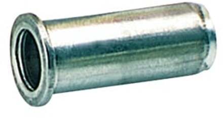 Gesipa Blindklinkmoer | klinknagelschacht d x l 11 x 17 mm M8 | staal kleine kop | 100 stuks - 1433714 1433714