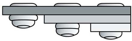Gesipa Blindklinknagel | klinknagelschacht d x l 3,2 x 8 mm | aluminium / staal | 1000 stuks - 1433822 1433822