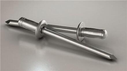 Gesipa Blindklinknagel | klinknagelschacht d x l 4,8 x 16 mm | aluminium / staal | 250 stuks - 1450474 1450474