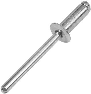 Gesipa Blindklinknagel | klinknagelschacht d x l 5 x 8 mm | RVS | 500 stuks - 1455168 1455168