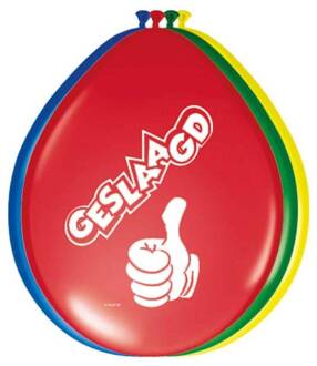 Geslaagd Ballonnen 30cm - 8 stuks