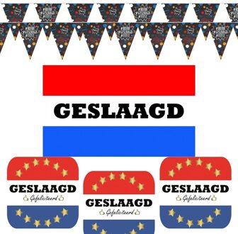 Geslaagd versiering pakket - Feestpakketten