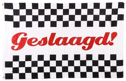 Geslaagd vlag 155 cm