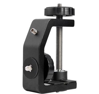 Gesp Base Vertical Surface Mount Adapter Aluminium Bureau Clip Beugel Camera Led Flash Fotografie Vaste Houder Stand groot