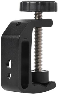 Gesp Base Vertical Surface Mount Adapter Aluminium Bureau Clip Beugel Camera Led Flash Fotografie Vaste Houder Stand klein