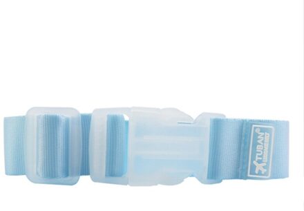 Gesp Opknoping Koffer Strap Verstelbare Nylon Bagage Tas Accessoires Thuis Tuin Kleding Kledingkast lucht blauw