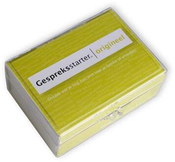 Gespreksstarter origineel