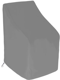 Gestapelde Stoel Stofkap Opbergtas Outdoor Tuin Patio Meubels Protector Waterdichte Stofdicht Stoel Organizer grijs / 70-79-70 102cm