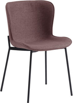Gestoffeerde stoel Jembrana (set van 2), loftscape Rood