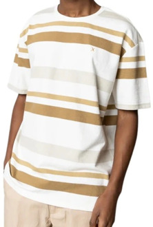 Gestreept Gestreept T-shirt Clean Cut , Multicolor , Heren - L,M,S