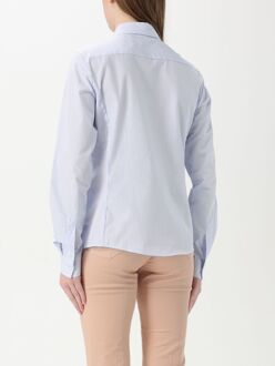 Gestreept Langsleeve Shirt Wit