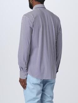 Gestreepte Langsleeve Shirt Wit