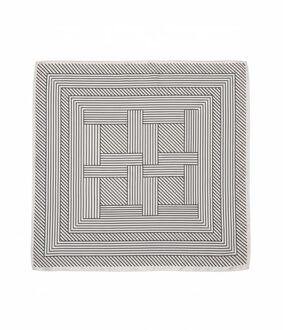 Gestreepte shawl Stripes  beige - One Size,