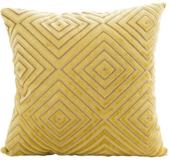 Gestreepte Solid Geometrische Effen Kleur Kussensloop Ad B