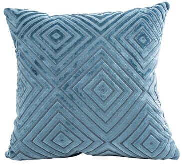 Gestreepte Solid Geometrische Effen Kleur Kussensloop Ad