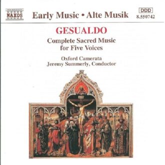 Gesualdo: Complete Sacred Music for Five Voices