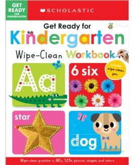 Get Ready For Kindergarten Wipe-Clean Workbook: Scholastic Early Learners (Wipe Clean) - Scholastic