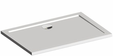 Get Wet by Sealskin Fusion douchebak rechthoekig 60431209410 Wit