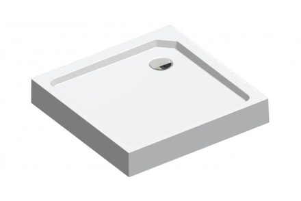 Get Wet by Sealskin Fusion douchebak vierkant 60431204610 Wit