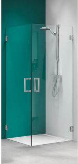 Get Wet by Sealskin I am Draaideur 90x200cm Chroom-zilver hoogglans/Helder glas (antikalk)