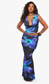 Getextureerde Mesh Geruicherde Overlay Maxirok, Blue - 42