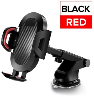 Getihu 360 Graden Sucker Auto Telefoon Houder Flexibele Mobiele Stand Smartphone Ondersteuning Gps Mount Voor Iphone 11 X Xiaomi samsung rood Sucker type
