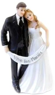 Getrouwd Met Banner Heldere Het Echtpaar, Hoogte 13 Cm, Stretchy Stuk Voorzien