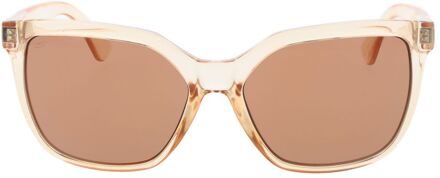 Getti Vierkante Zonnebril Bruin - One Size