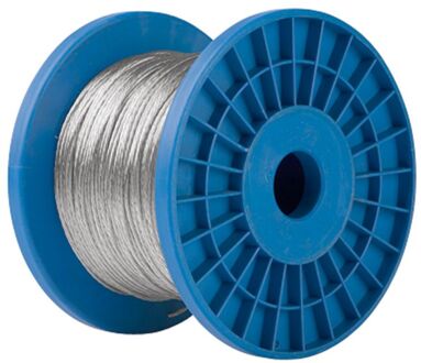 Getwijnd staaldraad 2mm - 200m