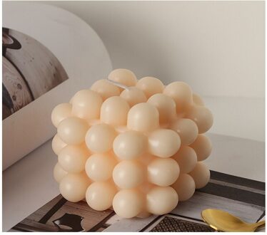 Geur Kaars Creatieve Kaarsen Home Geometrische Decoratiom Cube Wax F